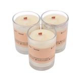 Fantastik Store X-Perk Okyanus Kokulu Bardak Mum 3'lü Set Şat Bardak - Option-1