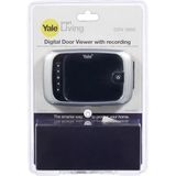 Fantastik Store Yale 45-5000-1435-00-6001 LCD Ekranlı Dijital Kapı Dürbünü - 5000 Serisi - Premium - Ahşap