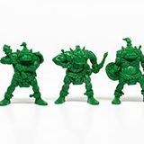 Fantasy Battles Creature Mini Aksiyon Figürü Oyun Seti - Orklar Mutantları 2 inç Fantezi Figürler - XL 1/32. Ölçek DND 5 adet Karakter Aksesuarları RPG'ler ve Askerler