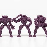 Fantasy Battles Creature Mini Aksiyon Figürü Oyun Seti-Uzaylılar 2 Fantezi Figürler-XL 1/32. Ölçek DND 5 adet Karakter Aksesuarları RPG'ler ve Askerler