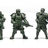 Fantasy Battles Fantezi Yaratık Mini Aksiyon Figürü Oyun Seti - Kutup Muhafızları 2 inç 1/32 - 5 parça Fantezi Figürler - XL 1/32. Ölçek DND Karakterleri Aksesuarları RPG'ler ve Askerler