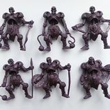 Fantasy Battles İskeletler 54 mm 1/32-6 Fantezi Figürler Tehnolog Rus Oyuncak Askerler DND Aksiyon Minyatürleri