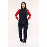 Fantasy Büyük Beden Pamuklu Dik Yaka Bayan Eşofman Takımı 18307 - 2XL - Lacivert