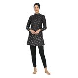 Fantasy Tam Kapalı Tesettür Mayo Büyük Beden 3104 , 3XL, FMTEKSTİL3104B, Siyah, Kadın