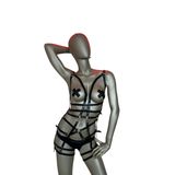 Fantazi Erotik İç Giyim Deri Body Harness
