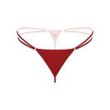 Fantazi Iç Giyim Kadın Seksi Iç Çamaşırı Kırmızı Fantezi Külot