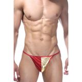Fantazi Sarı Kırmızı Iç Çamaşırı Seksi Kilot Bc4591 Çok Renkli-XS