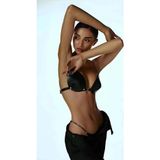 Fantazi Zincirli GString Sütyen Külot Takımı Deri Harness