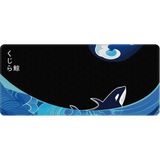 Fantech MP905 Ato Kujıra Umı 90X40CM 4mm Kaydırmaz Kauçuk Taban Mouse Pad - Siyah - Mavi