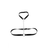 Fantezi Aksesuar Tasma Harness kemerli Zincirli Fetiş Aksesuar