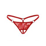 Fantezi İç Giyim Ağı Açık Dantelli Fantazi G String