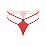 Fantezi İç Giyim Kırmızı String Külot