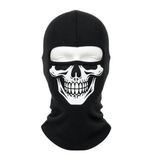 Fantezia Night Unisex Kuru Kafa Baskılı Balaklava 1 Adet Tek Beden Viskoz Kask İçi Motosiklet Maskesi