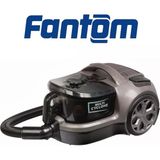 Fantom Carbon Cc4500 Cyclone Toz Torbasız Süpürge - 2 L Kilitli Hı-Tech Toz Haznesi, 3 Aşamalı Filtreleme, Hepa Filtre, Yüksek Emiş Gücü, 3 Yıl Garanti, Ergonomik Modern Tasarım, Gri-Siyah