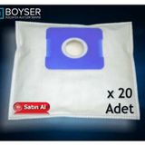 Fantom DC 2800-2850 Bez 20 Adet Uyumlu Süpürge Toz Torba