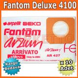 Fantom Deluxe 4100 Uyumlu Süpürge Toz Torbası