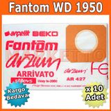 Fantom Magic WD 1950 Kağıt 10 Adet Uyumlu Süpürge Toz Torbası