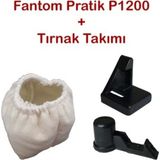 Fantom P1200 Süpürge Bez Torba ve Kapak Tırnak Yedek Parça 1 Adet Pratik Aksesuar