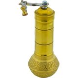 Fantom Pirinç El Yapımı Kahve Karabiber Değirmeni Öğütücü 19cm