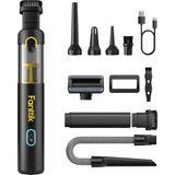 Fanttik Slim V8 Apex Mini Şarjlı Süpürge – "19.000PA Güç ve 4-In-1 Üfleme+Pompa+Vakum, Ultra Hafif" - Siyah