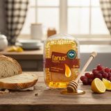 Fanus Organik Petekli Akasya Çiçek Balı 220G - 220 gr