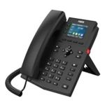Fanvil - Wi-Fi Telefon, 2,4 inç Renkli Ekran, 2 SIP Hatları, Dahili WiFi 5, PoE, 6 Parti Konferansı