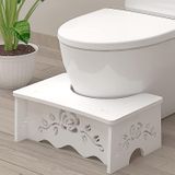 Fanwer Çömelme Tuvalet Taburesi - Banyo için Kaka Taburesi, Tuvalet Tuvalet Tuvalet Taburesi, Ahşap-Plastik Kompozit, 18 cm, Yetişkinler, Yaşlılar için Banyo Taburesi