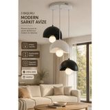 Fao Shop 7 - 24 Bohem Sarkıt Avize Salon Mutfak Tavan Aydınlatma - 3 - Çok Renkli
