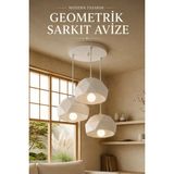 Fao Shop 7 - 24 Büyük Boy Modern Sarkıt Avize Mutfak Ada - 3 - Beyaz