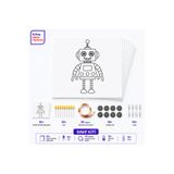 Fapatech Eding LightCircuit AntenBot Robot Kağıt Devre Eğitim Kiti ve Sınıf Paketi - Paper Circuits Education Kit & Classroom Pack