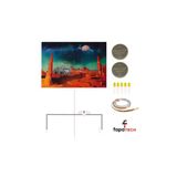 Fapatech Gezegenler Mars Fen Bilimleri Deneyi - Bakır Folyo İletken Bant 5Mm Led,Cr2032 Pil Kağıt Devre Kit
