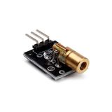 Fapatech Lazer Sensör Modülü KY-008 Arduino - 650NM 5V 5mw
