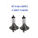 FAR AMPÜLÜ AMPUL H7 12V 55W HALOGEN 2 ADET TAKIM