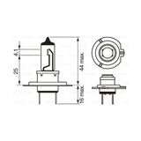 Far Ampulü H7 24v 70w Standart - Bosch 1987302863