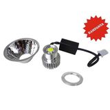 Far Ampülü Zenon Led (Floresan Parklı) Yeşil Işık