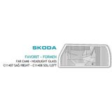 Far Camı Skoda Favorıt-Formen-Pıkap Sağ