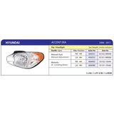 Far Komple Sag Hyundaı Accent Era 06-09 (Sarı/Manuel)