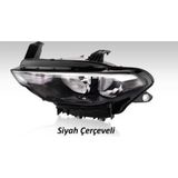 Far Motorlu Sol Fıat Egea Siyah Çerçeveli