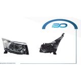 Far Sağ Sıyah Motorlu Chevrolet Cruze J300 10-