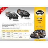 Far Sol Siyah Çerçeveli Fiat Doblo 2015