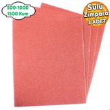 Far Temizleme Parlatma Su Zimpara Seti A4 Boyutunda 500-1000-1500 Kum (3 Adet)