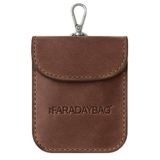 Faraday Anahtarlık Koruyucu - Gerçek Deri Premium Sinyal Engelleme Torbaları - RFID Engelleme Araba Anahtarı Güvenlik Kalkanı