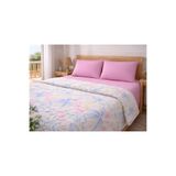 Faralya Life %100 Pamuklu Çift Kişilik Pike Takımı 200x220 cm Pike 240x260 Çarşaf 2 Adet 50x70 Yastık Kılıfı