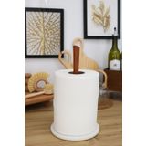 FARALYAHOME Mermer 14 Cm Kağıt Havluluk Beyaz