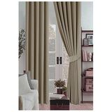 Farbateks Deve Tüyü Kalın Güneşlik Blackout Kararma Fon Perde Düz Dikim 390 x 270