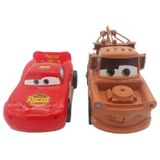 Farbu Cars Şimşek Mcqueen ve Mater Oyuncak Sürtmeli 2 Li Araç Seti, Arabalar Oyuncak Figür