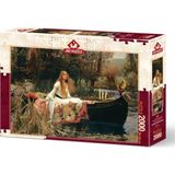 Farbu Oyuncak 1888 Shalott Leydisi 2000 Parça Puzzle 5478 - Çok Renkli