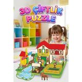Farbu Oyuncak 3D Puzzle Farm - Karakter Figürleri ve Çiftlik Hayvanları Ile Eğitici Oyuncak Çiftlik Seti - Sağlık standartlarına uygun (CE belgeli), çevre dostu malzemelerden üretilmiş %100 yerli üretim bir üründür.