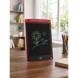 Farbu Oyuncak 8.5 Inç LCD Kalemli Çizim Kilitlemeli Silmeli Eğitici Oyuncak Çizim Tableti - Kırmızı