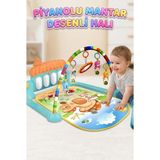 Farbu Oyuncak Babycim Piyanolu 3'ü 1 Arada Mantar Oyun Halısı! Müzikli Işıklı Aynalı Eğitici Aktivite Oyun Halısı - Piyanolu Mantar Oyun Halısı! Işıklı Müzikli Aynalı Oyun Halısı